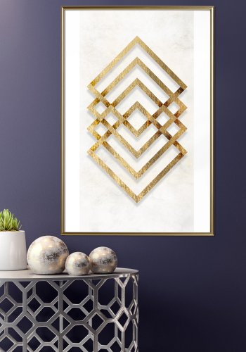 ARTGEIST Plakat med ramme - Golden Inlay