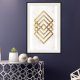 ARTGEIST Plakat med ramme - Golden Inlay