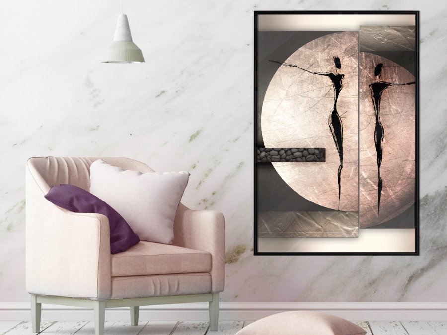 ARTGEIST Plakat med ramme - Two Figures