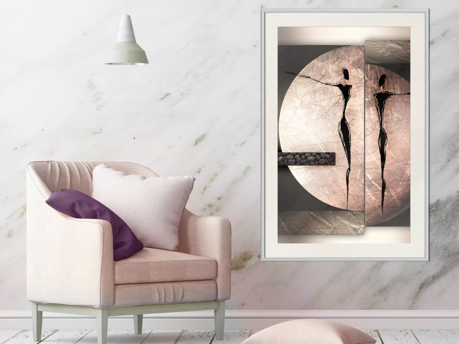 ARTGEIST Plakat med ramme - Two Figures