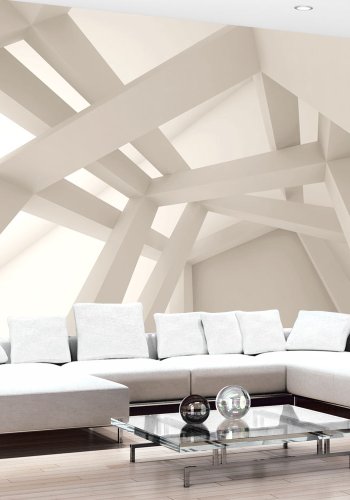 ARTGEIST Fototapet af moderne 3D-effekt - Creamy Creation (flere strrelser)