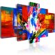 ARTGEIST Power of Colours - Kunstnerisk billede i mange nuancer trykt p lrred - Flere strrelser