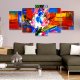 ARTGEIST Power of Colours - Kunstnerisk billede i mange nuancer trykt p lrred - Flere strrelser