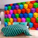 ARTGEIST fototapet - Colorful Geometric Boxes, farverig 3D effekt (flere strrelser)