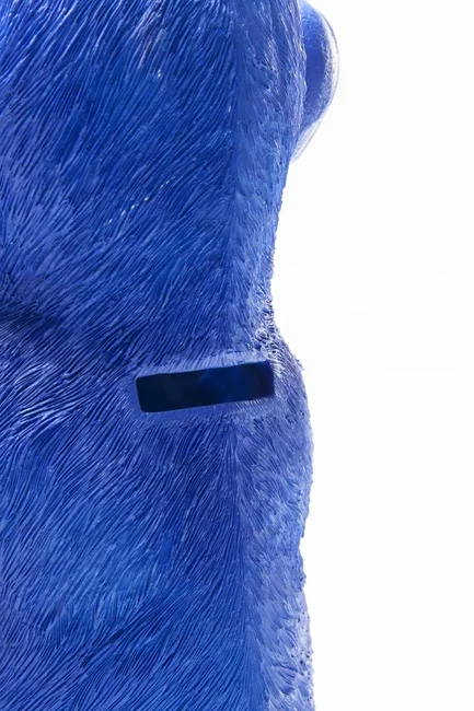 KARE DESIGN Monkey Mizaru sparebsse - bl polyresin (H:35)