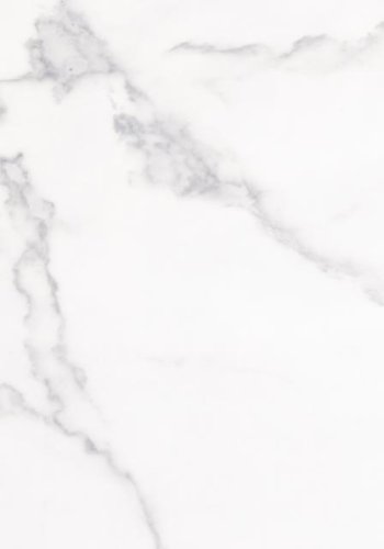 ACT NORDIC Barossa sofabord, kvadratisk - hvid papir Carrara marmorlook og sort stl (60x60)