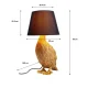 KARE DESIGN Animal Duck bordlampe - sort bomuld og guld polyresin