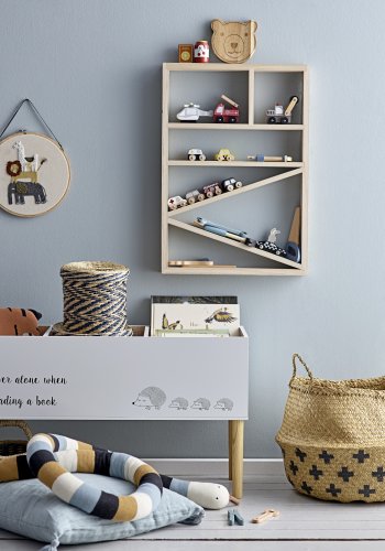 BLOOMINGVILLE MINI Salam bogkasse, Hvid, MDF