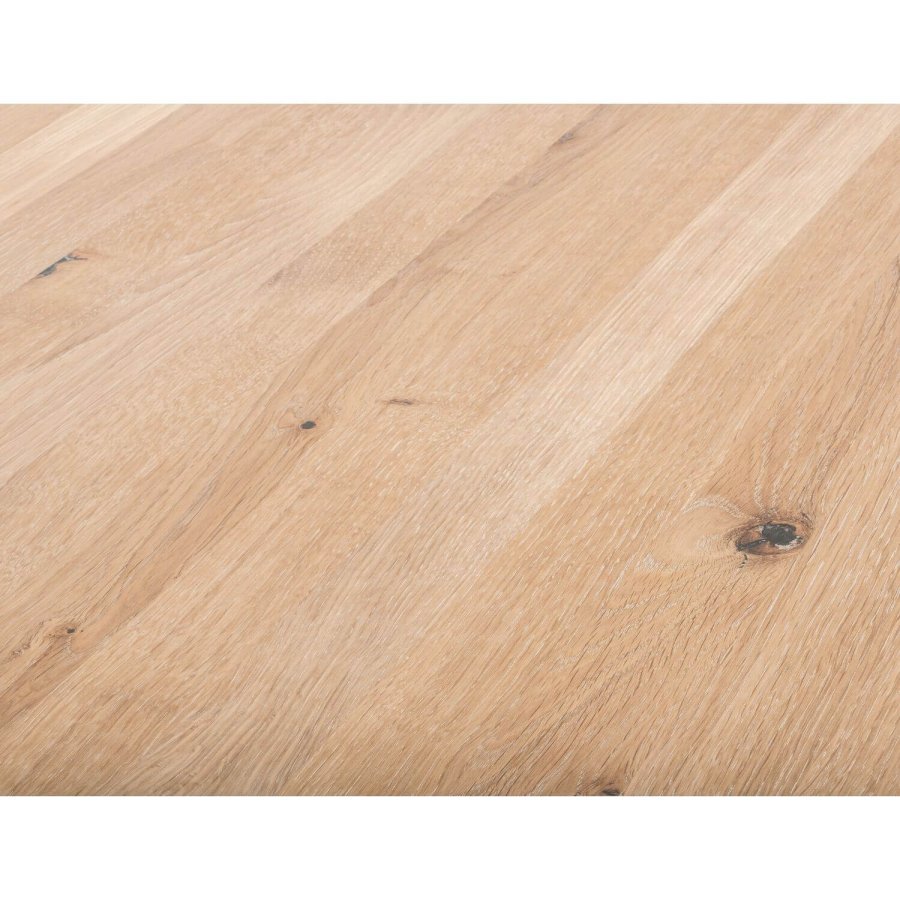 NocNoi Aakjr langbord - natur vildeg, m. afrundede ben, m. udtrk (300x95)