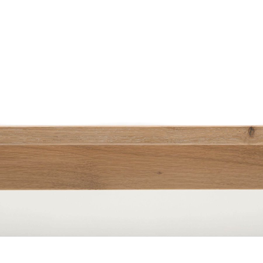 NocNoi Aakjr langbord - Massivt vildeg, m. firkantet ben, m. udtrk, (300x95)