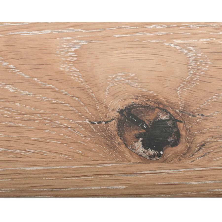 NocNoi Aakjr langbord - Massivt vildeg, m. firkantet ben, m. udtrk, (300x95)