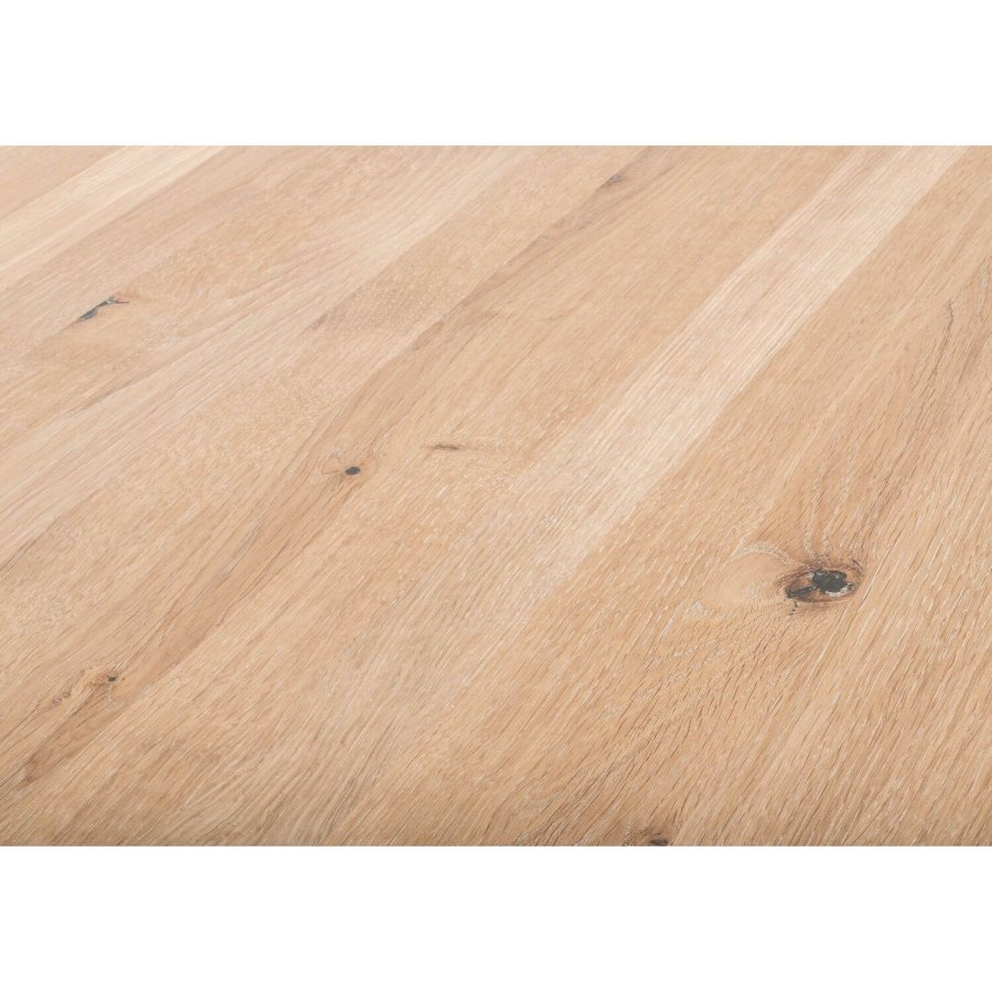 NocNoi Aakjr langbord - Massivt vildeg, m. firkantet ben, m. udtrk, (300x95)