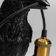 KARE DESIGN Animal Crow bordlampe - mat sort polyresin og kobber aluminium