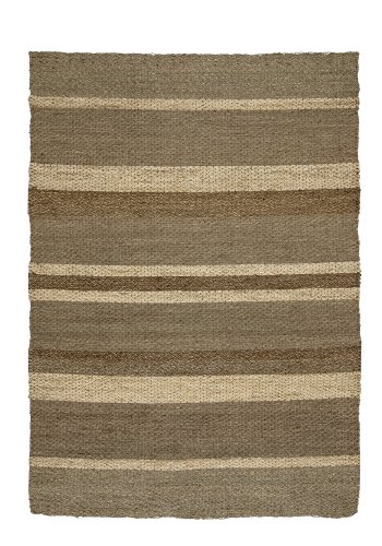 BLOOMINGVILLE Felex gulvtppe, rektangulr - natur sgrs og majsskaller (260x180)