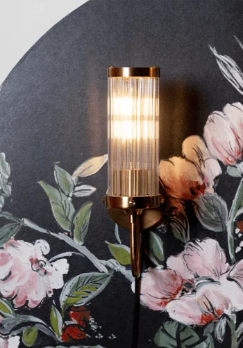 BOLD MONKEY Angel on fire vglampe - klar akryl og messing aluminium