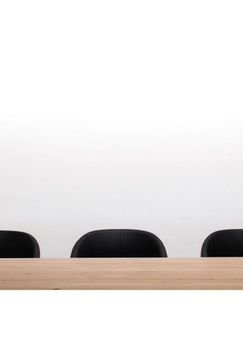 NocNoi Aakjr langbord - natur vildeg, m. afrundede ben, m. udtrk (300x95)