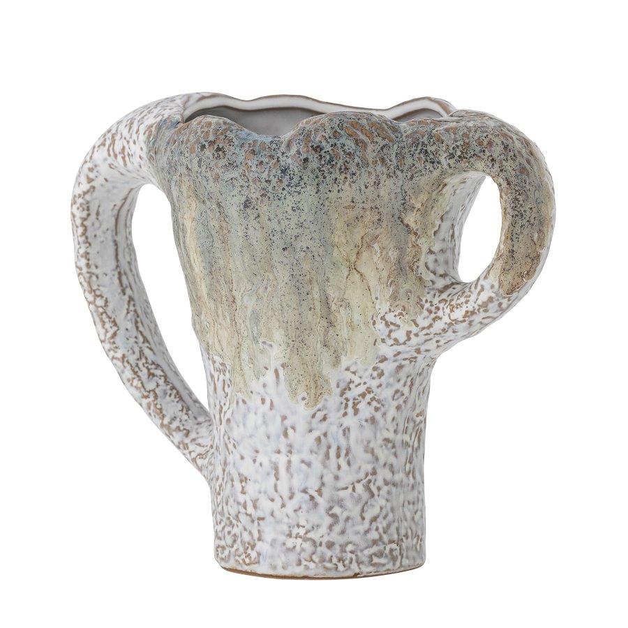 BLOOMINGVILLE Ledger Vase, Grn, Stentj