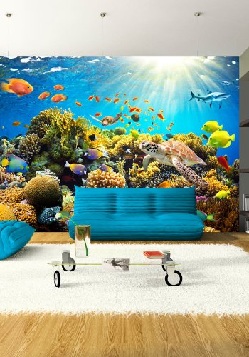 ARTGEIST - Fototapet med det vilde dyreliv i havet - Flere strrelser