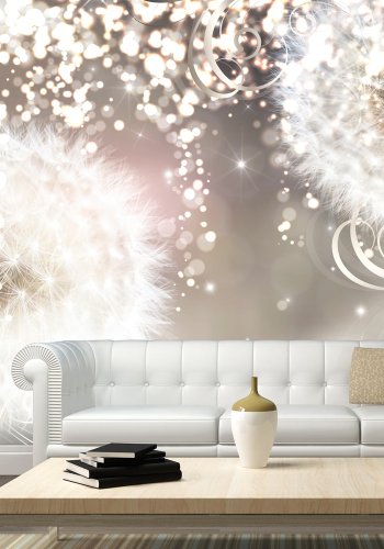 ARTGEIST - Fototapet med flotte og fantasifulde mlkebtter - Flere strrelser