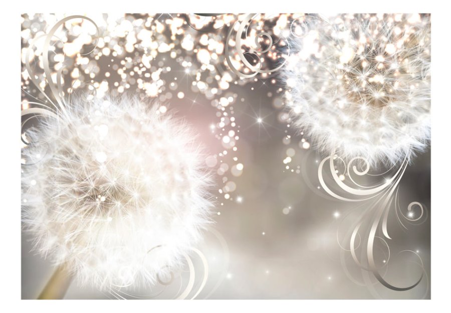 ARTGEIST - Fototapet med flotte og fantasifulde mlkebtter - Flere strrelser