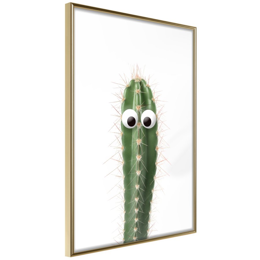 ARTGEIST Plakat med ramme - Funny Cactus I