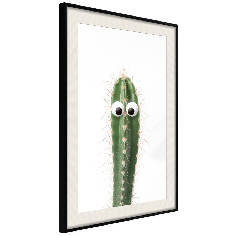 ARTGEIST Plakat med ramme - Funny Cactus I