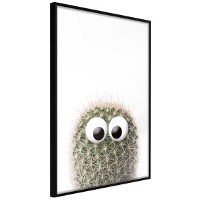 ARTGEIST Plakat med ramme - Funny Cactus II