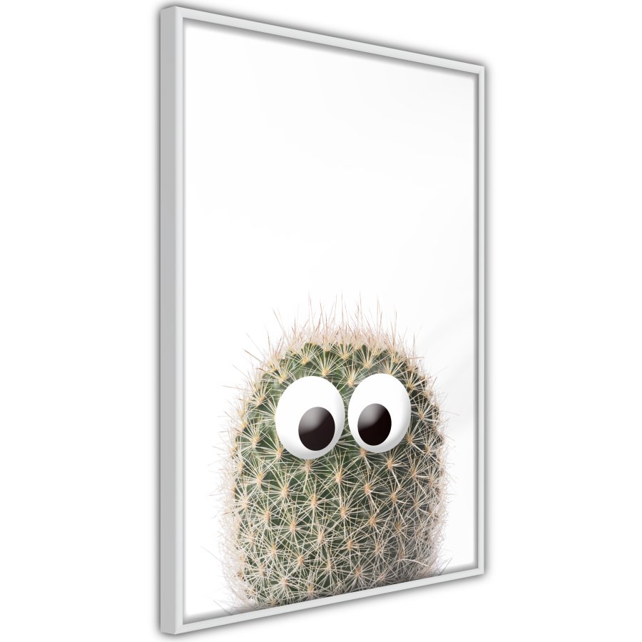 ARTGEIST Plakat med ramme - Funny Cactus II