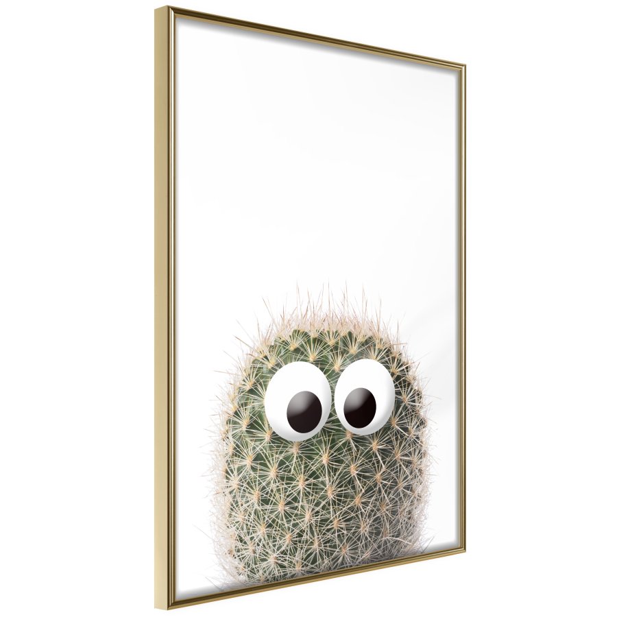 ARTGEIST Plakat med ramme - Funny Cactus II