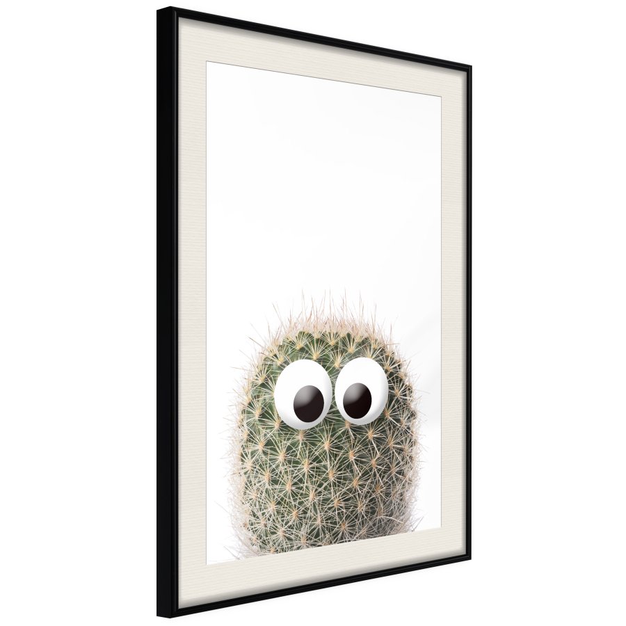 ARTGEIST Plakat med ramme - Funny Cactus II