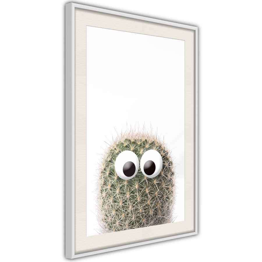 ARTGEIST Plakat med ramme - Funny Cactus II