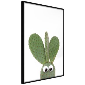 ARTGEIST Plakat med ramme - Funny Cactus III