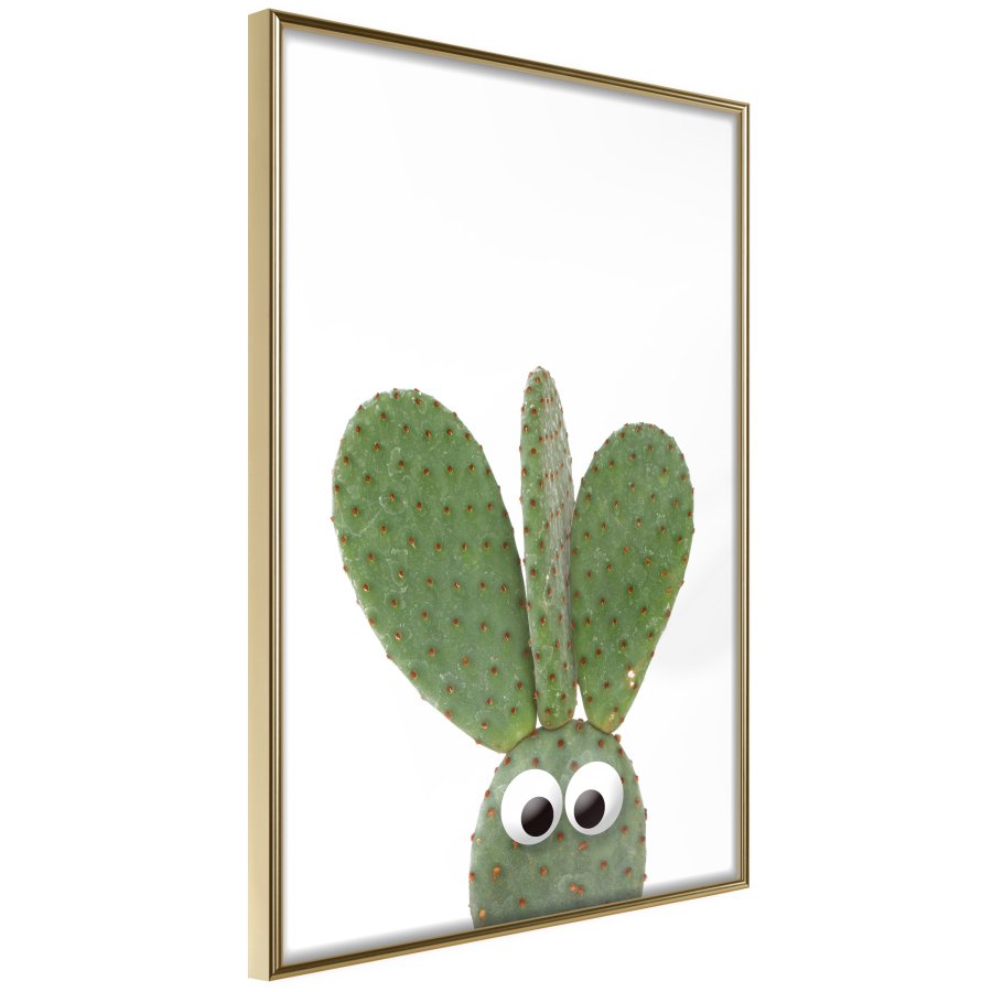 ARTGEIST Plakat med ramme - Funny Cactus III