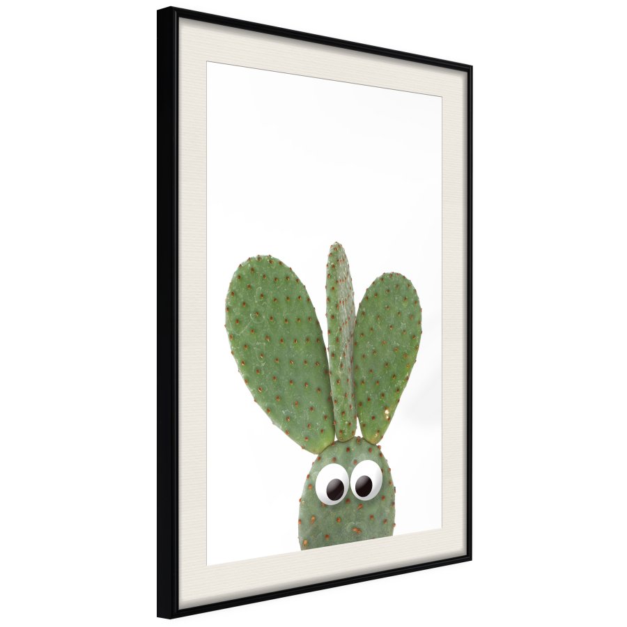 ARTGEIST Plakat med ramme - Funny Cactus III