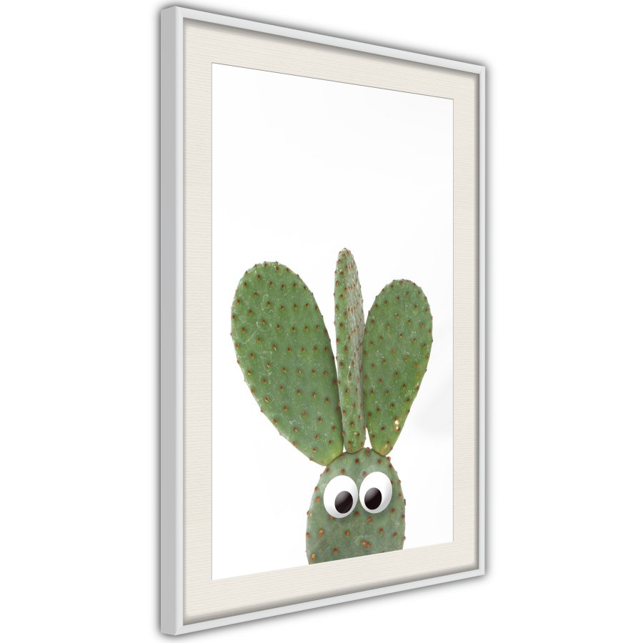 ARTGEIST Plakat med ramme - Funny Cactus III