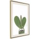 ARTGEIST Plakat med ramme - Funny Cactus III