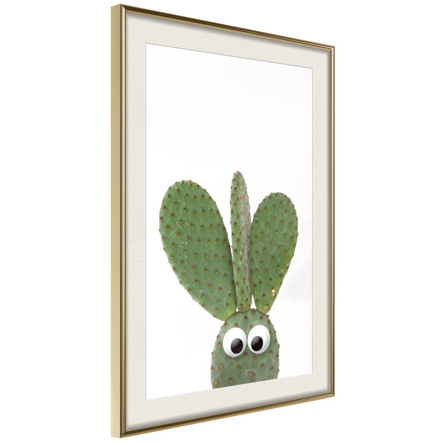 ARTGEIST Plakat med ramme - Funny Cactus III