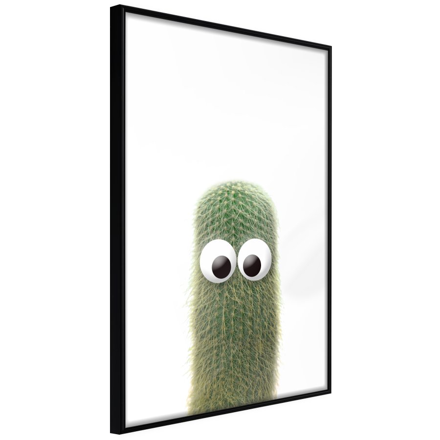 ARTGEIST Plakat med ramme - Funny Cactus IV