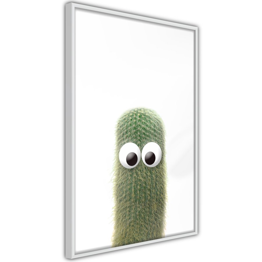 ARTGEIST Plakat med ramme - Funny Cactus IV