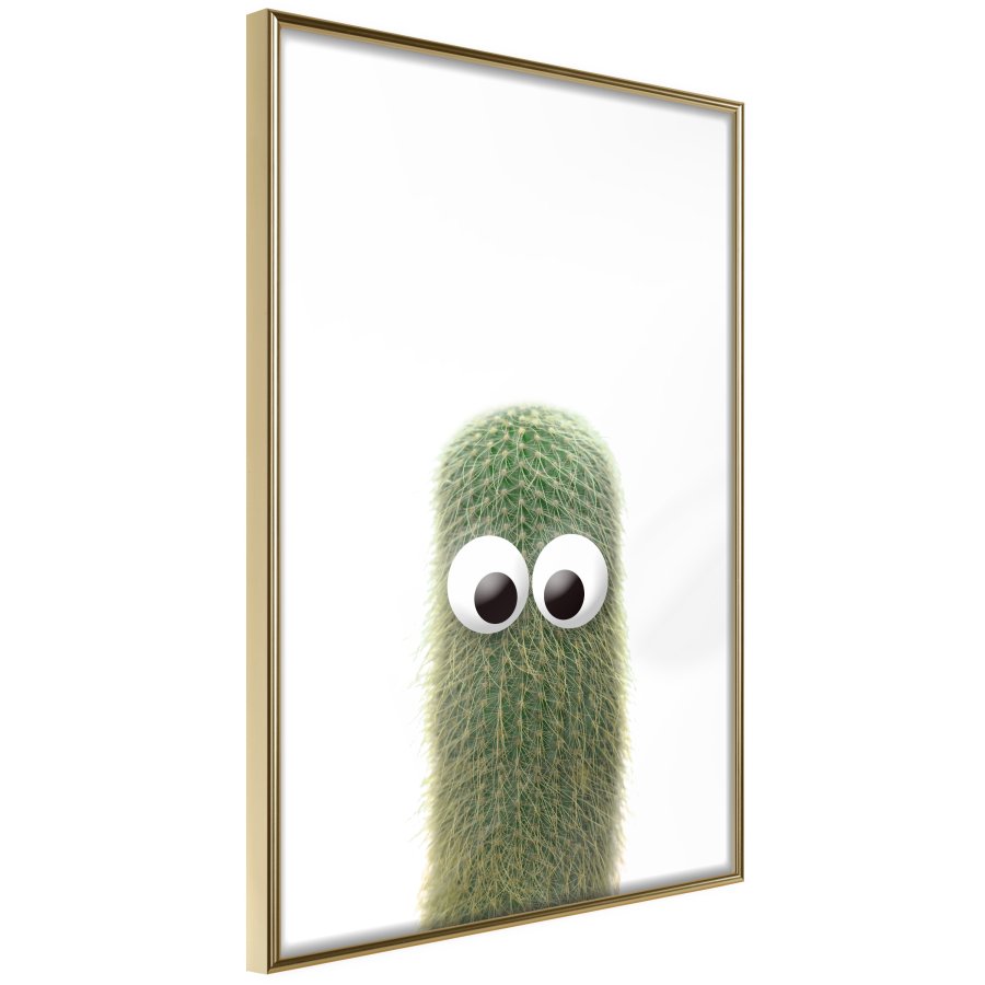 ARTGEIST Plakat med ramme - Funny Cactus IV