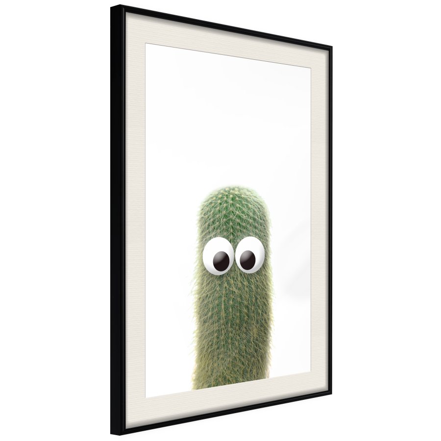 ARTGEIST Plakat med ramme - Funny Cactus IV