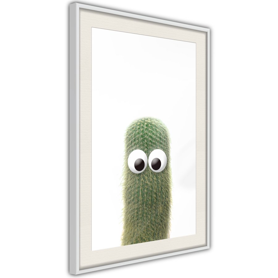 ARTGEIST Plakat med ramme - Funny Cactus IV
