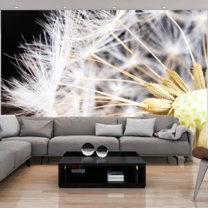 ARTGEIST fototapet - Fluffy dandelion, nrbillede af mlkebtte (flere strrelser)