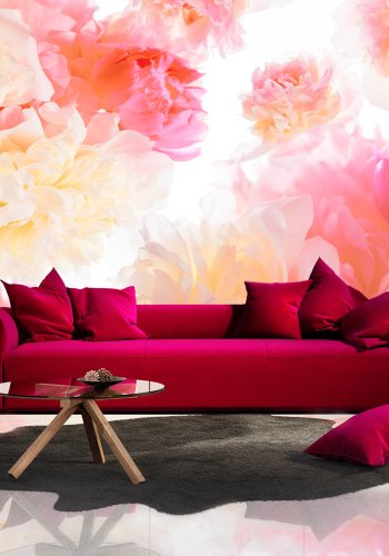 ARTGEIST - Fototapet med farverige blomster - Flere strrelser