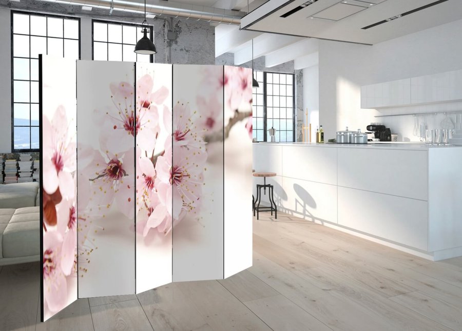 ARTGEIST Cherry Blossom rumdeler - Lyserd blomstermotiv (172x225)