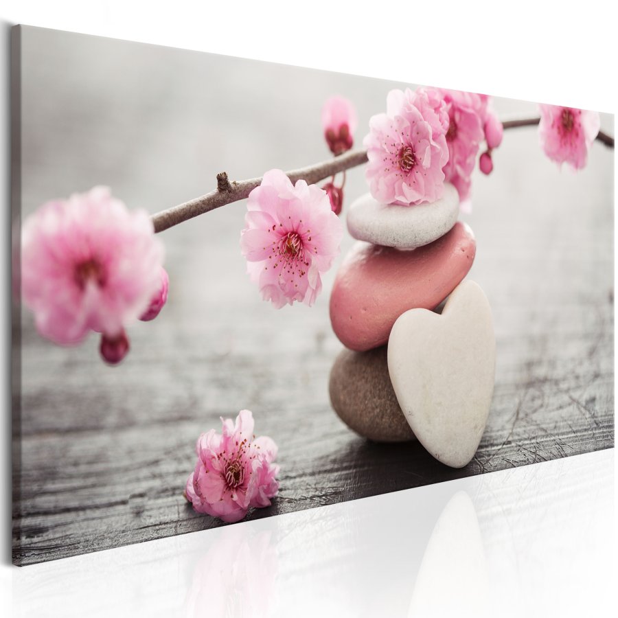 ARTGEIST Zen: Cherry Blossoms IV - Billede med kirsebrblomster trykt p lrred - Flere strrelser