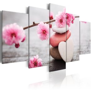 ARTGEIST Zen: Cherry Blossoms III - Billede med kirsebrblomster trykt p lrred - Flere strrelser