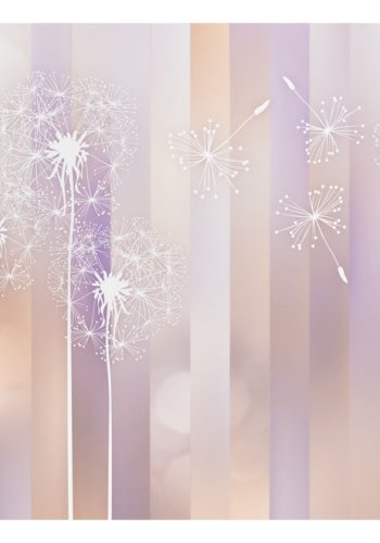 ARTGEIST fototapet - Pastel Land mlkebtter med pastelfarver (flere farver)