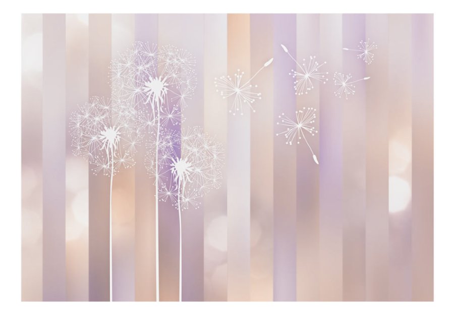 ARTGEIST fototapet - Pastel Land mlkebtter med pastelfarver (flere farver)