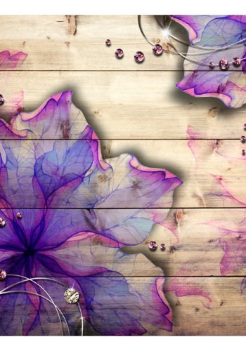 ARTGEIST fototapet - Purple Memory, smuk lille bomst (flere strrelser)